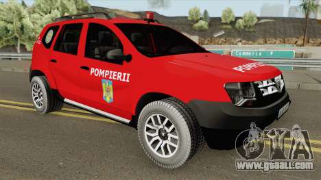 Dacia Duster Pompierii 2016 for GTA San Andreas