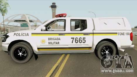 Nissan Frontier Brazilian Police (Clean) for GTA San Andreas