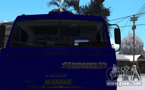 KamAZ 54115 WINTER for GTA San Andreas