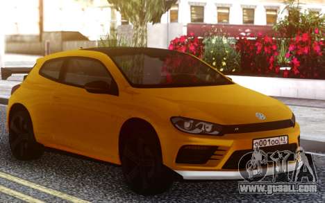 Volkswagen Scirocco GT Yellow for GTA San Andreas