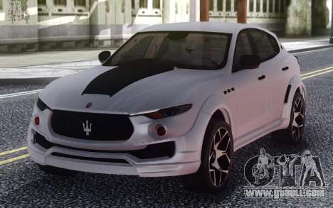 Maserati Levante Novitec for GTA San Andreas