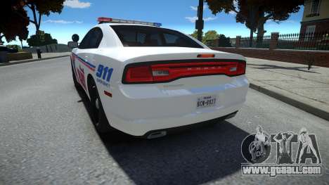 Dodge Charger Woodville Police 2014 for GTA 4