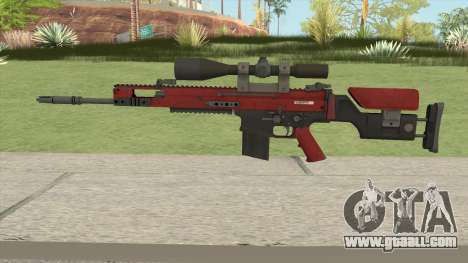 CS-GO SCAR-20 (Webs Darker Skin) for GTA San Andreas