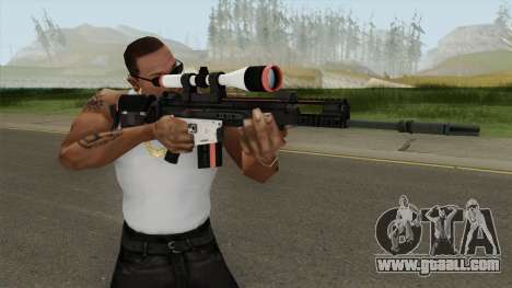 CS-GO SCAR-20 (Cyrex Skin) for GTA San Andreas