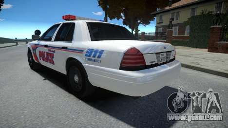 Ford Crown Victoria Woodville Police 2011 for GTA 4
