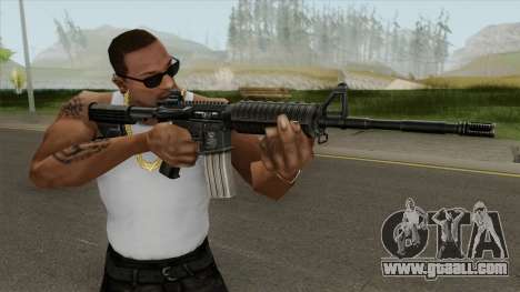 M4A1 HQ Skin GTA IV for GTA San Andreas