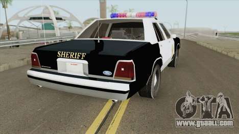 Sheriff Car RE:2 Remake for GTA San Andreas