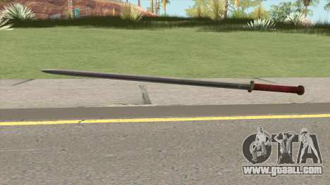 Bronze Katana (Dynasty Han) for GTA San Andreas