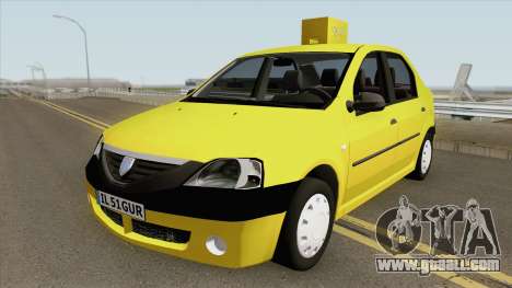 Dacia Logan Taxiul Lui Rata 2004 for GTA San Andreas