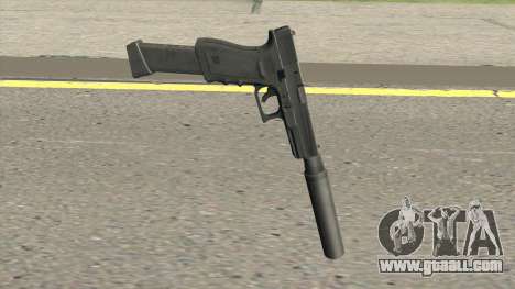 Contract Wars Glock 18 Extended Suppressed for GTA San Andreas
