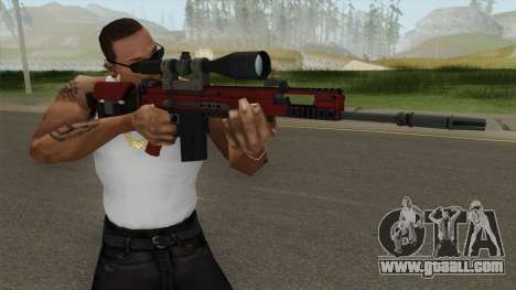 CS-GO SCAR-20 (Webs Darker Skin) for GTA San Andreas