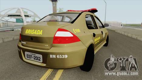 Chevrolet Prisma Brazilian Police for GTA San Andreas