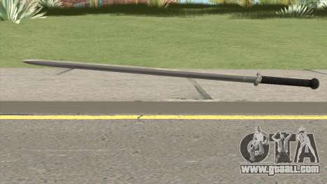 Silver Katana (Dynasty Han) for GTA San Andreas