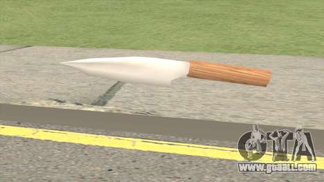 Stainless Steel Knife for GTA San Andreas
