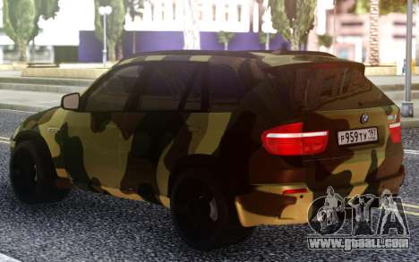 BMW X5M Dima Gordey (Camouflage) for GTA San Andreas