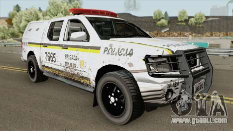 Nissan Frontier Brazilian Police (Dirty) for GTA San Andreas