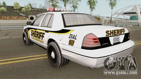 Ford Crown Victoria SACSO 2007 for GTA San Andreas