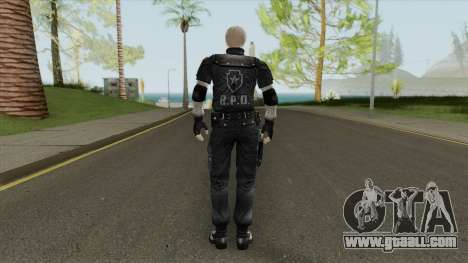 Leon RE 2 Remake (Classic Outfit) Meshmod for GTA San Andreas