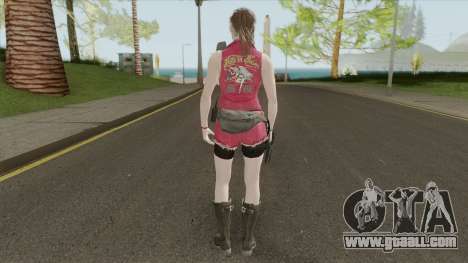 Claire Redfield Classic Suit RE2 Remake for GTA San Andreas