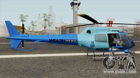 Weazel News Maverick (GTA V) for GTA San Andreas