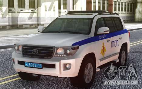 Toyota Land Cruiser UMVD of Russia for GTA San Andreas