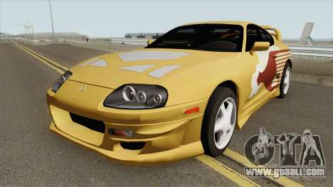 Toyota Supra Mk IV Fully Tunable FNF Style 1994 for GTA San Andreas