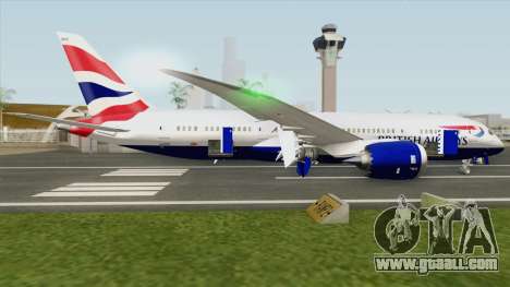 Boeing 787-8 Dreamliner (British Airlines) for GTA San Andreas