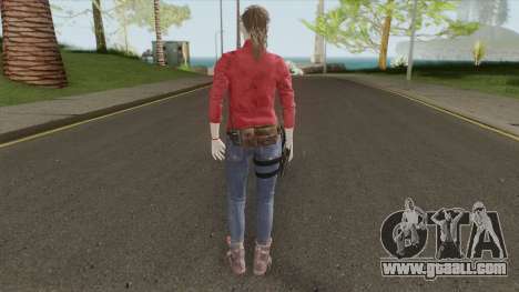 Claire Redfield From RE 2 Remake for GTA San Andreas