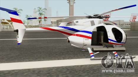 AH-6J Little Bird GBS News Chopper for GTA San Andreas