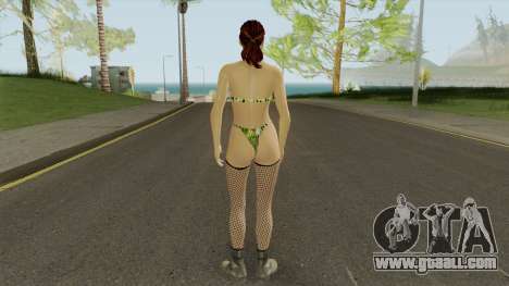 Quiet from Metal Gear Reskinned for GTA San Andreas