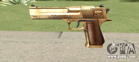 Desert Eagle Gold GTA IV for GTA San Andreas