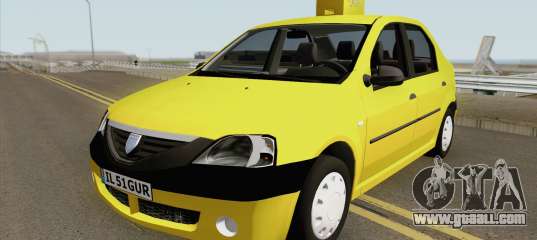 Dacia Logan Taxiul Lui Rata 2004 for GTA San Andreas