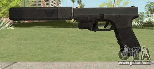 Glock 17 Laser Silenced For Gta San Andreas