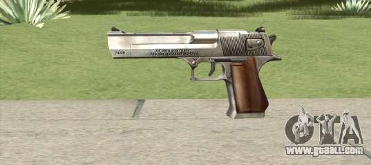 Desert Eagle Chrome GTA IV for GTA San Andreas