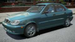 Daewoo Lanos Sedan 1999 for GTA 4