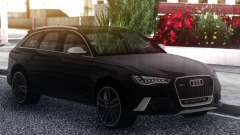 Audi RS6 Black for GTA San Andreas