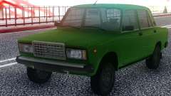 2107 Green Sedan for GTA San Andreas