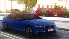 BMW 760Li Blue Sedan for GTA San Andreas