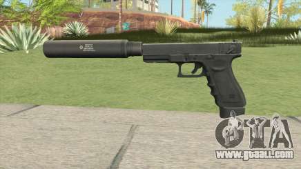 Contract Wars Glock 18 Suppressed for GTA San Andreas