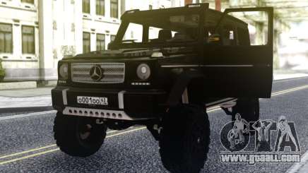 Mercedes-Benz G500 4х4 Black for GTA San Andreas