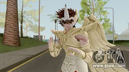 Pegasus Seiya In Sagittarius Golden Armor for GTA San Andreas