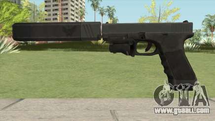 Glock 17 Laser Silenced for GTA San Andreas