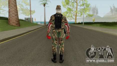 Soldado Zombie for GTA San Andreas