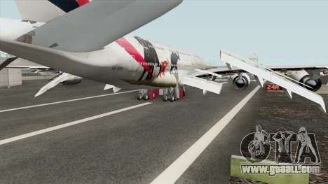 Airbus A380-800 (United For Wildlife Livery) for GTA San Andreas