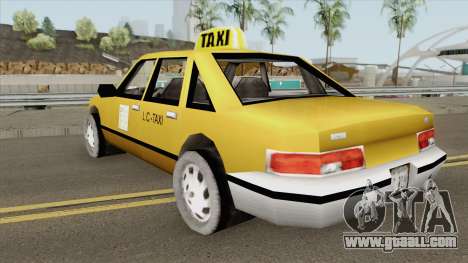 Taxi GTA III for GTA San Andreas
