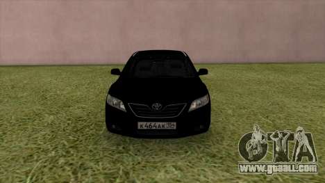Toyota Camry 2007 Stock for GTA San Andreas