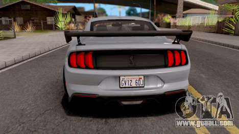 Ford Mustang Shelby GT500 2019 for GTA San Andreas