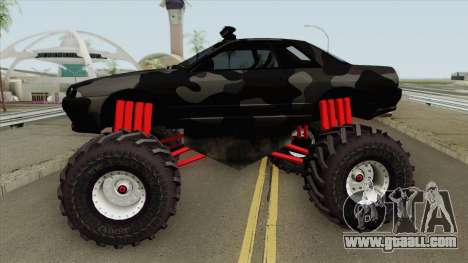 Nissan Skyline R32 Monster Truck Camo for GTA San Andreas