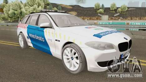 BMW 530d Magyar Rendorseg for GTA San Andreas