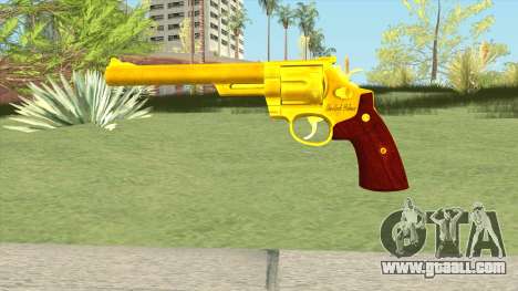 Golden Revolver for GTA San Andreas